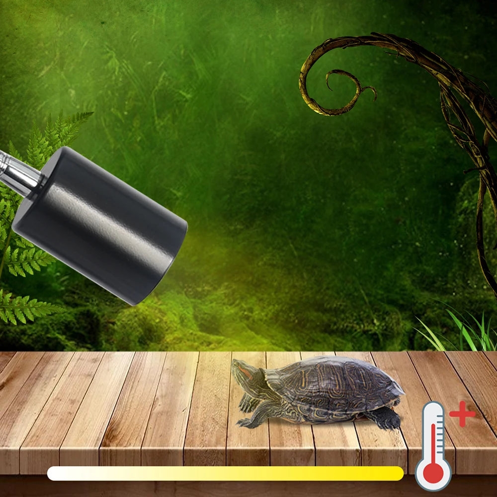 Reptile Heat Lamp Bulb With Clip-on Dimmable UVA UVB