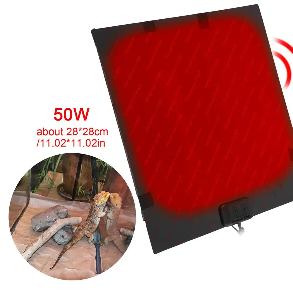50W Pet Heating Pad Seedling Heat Mat Reptile Temperature