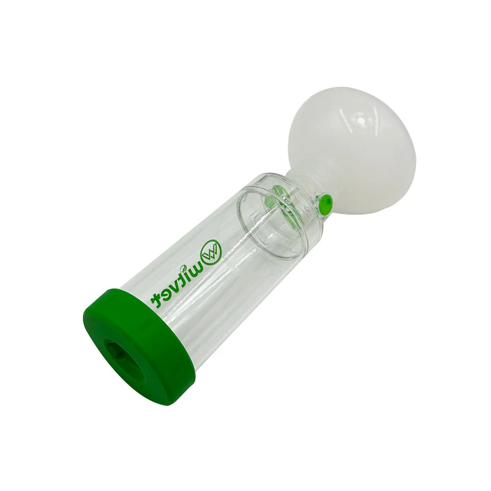 New Pet Feline Cat Dog Aerosol Chamber Tank Spacer Assist Inhalation Pump Nebulizer