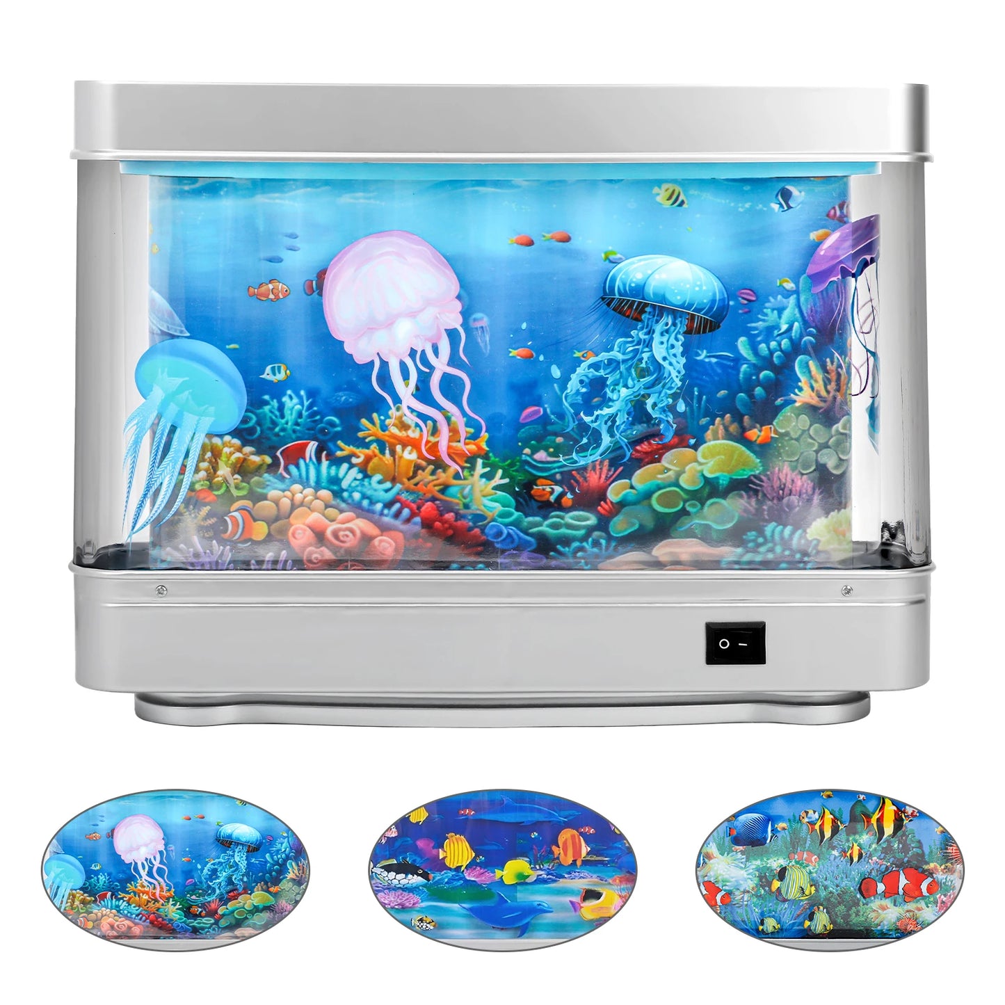 Artificial Aquarium: Fascinating Moving Fish Tank Lamp