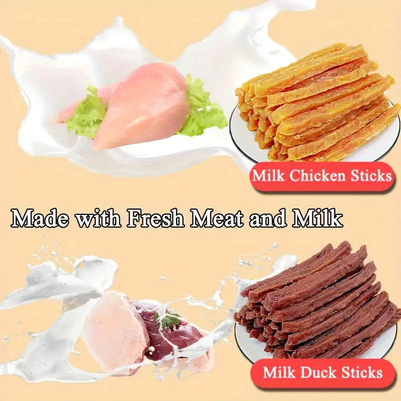 2-Pack Soft Chew Dog Treats For Small Medium Large Dogs