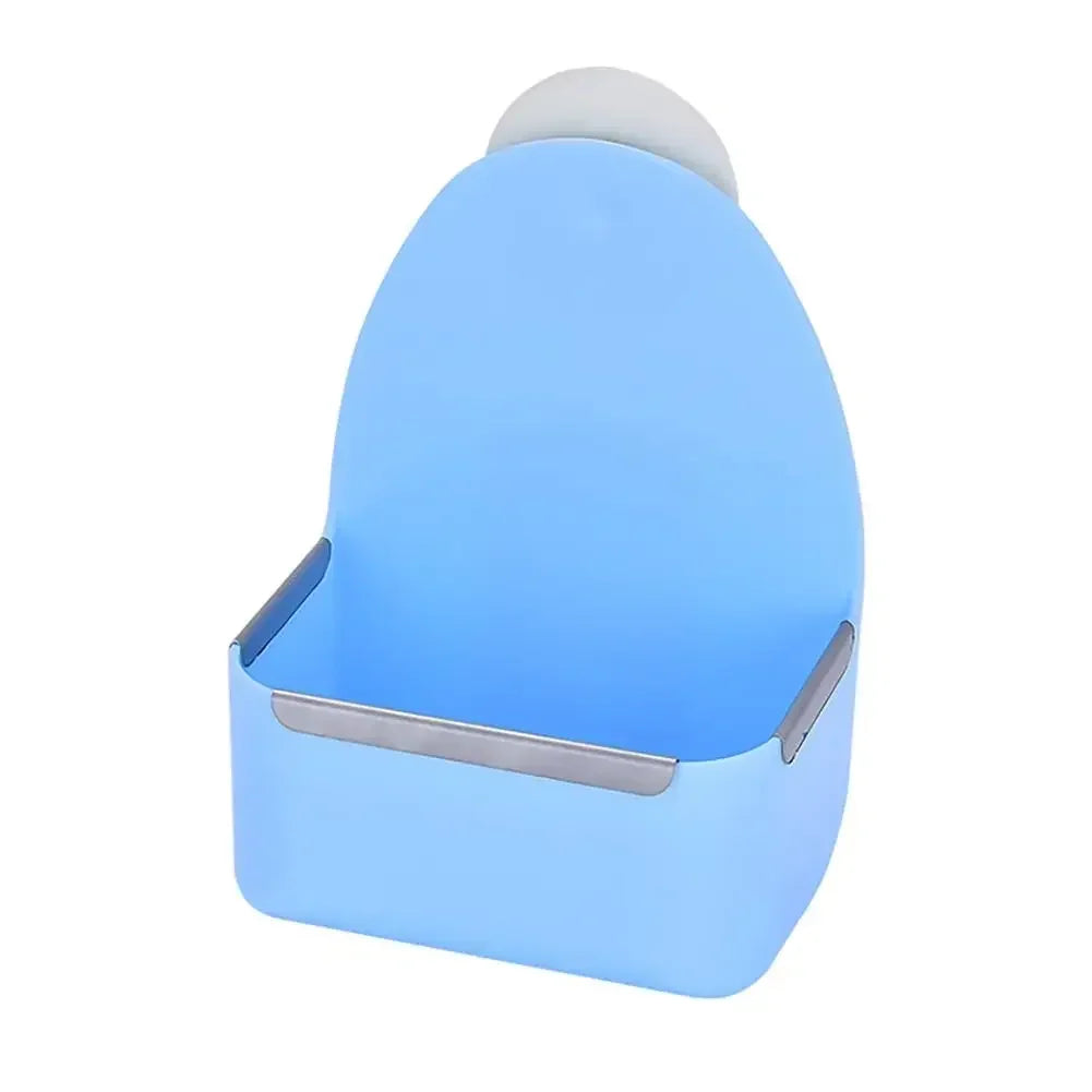 Plastic Pet Food Bowl for Rabbits Large Capacity Fixed Feeder Impact Resistant Bunny Feeding Accessories