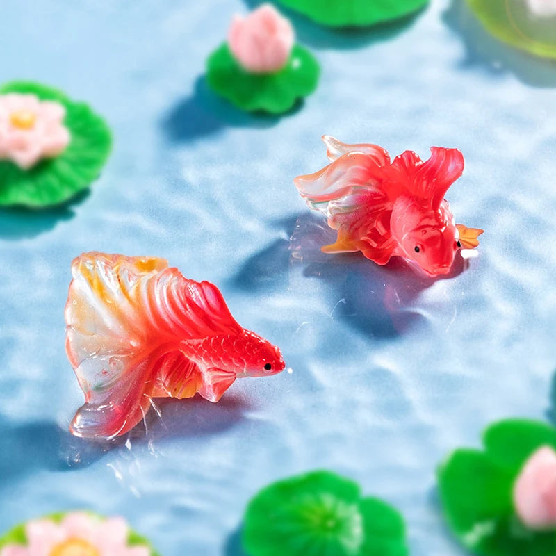 5 Pcs Artificial Aquarium Fish Decor Tank Decoration Accessories for Goldfish