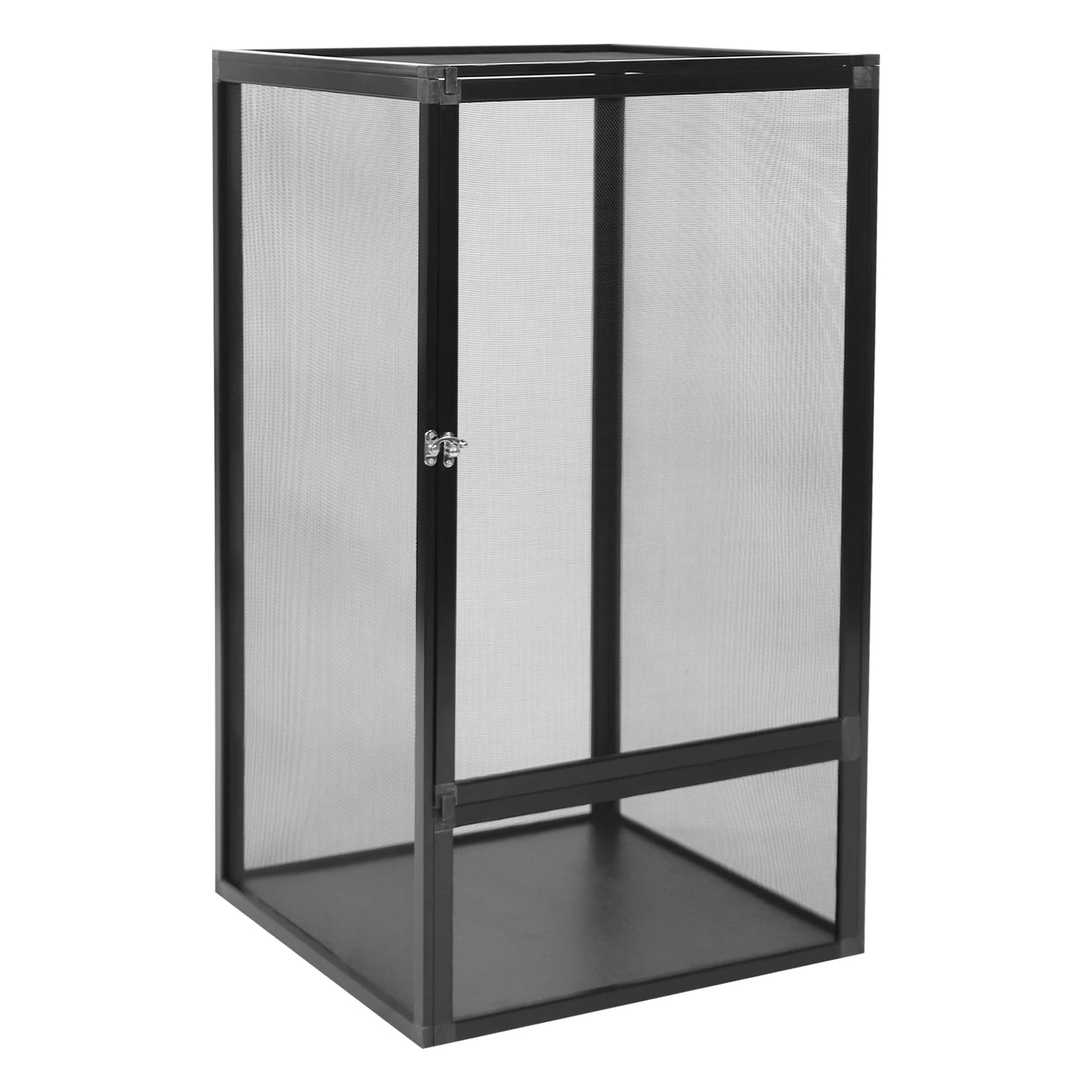 Freestanding Reptile Feeding Box Micro Habitat Enclosure for Chameleons, Lizards, Insects, Snakes