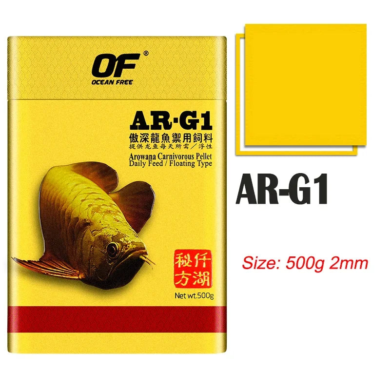 Fish Tank Arowana Feed Red Silver Special Aquarium Food Granule