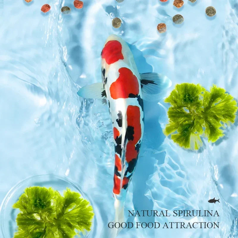 YEE Granular Mixed Koi Fish Food Gold Fish Feed Bagged
