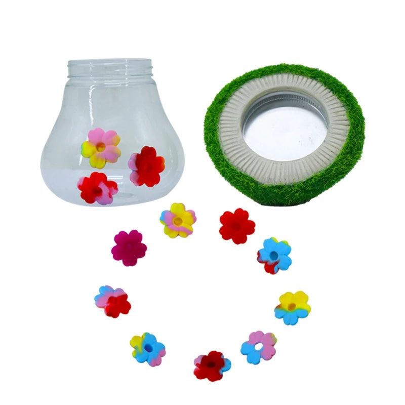 Outdoor Garden Hanging Hummingbird Water Feeders Ant Bee Proof Wind Chimes