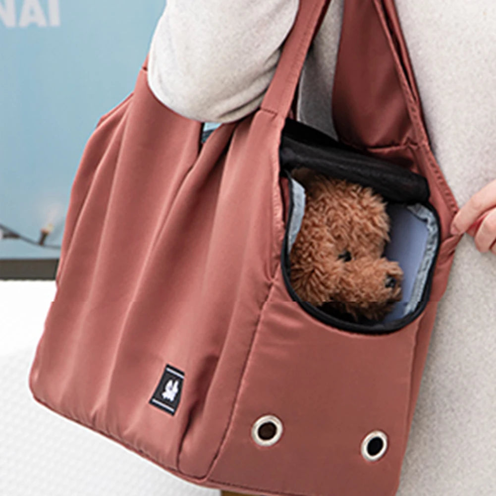 Breathable Cat Carrier Bag Portable Pet Transport Bag