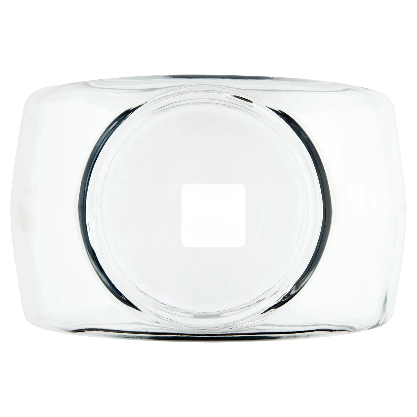 Drum Glass Fishbowl Clear Aquarium Bowl Betta Fish Tank Goldfish Bowl for Home Decor
