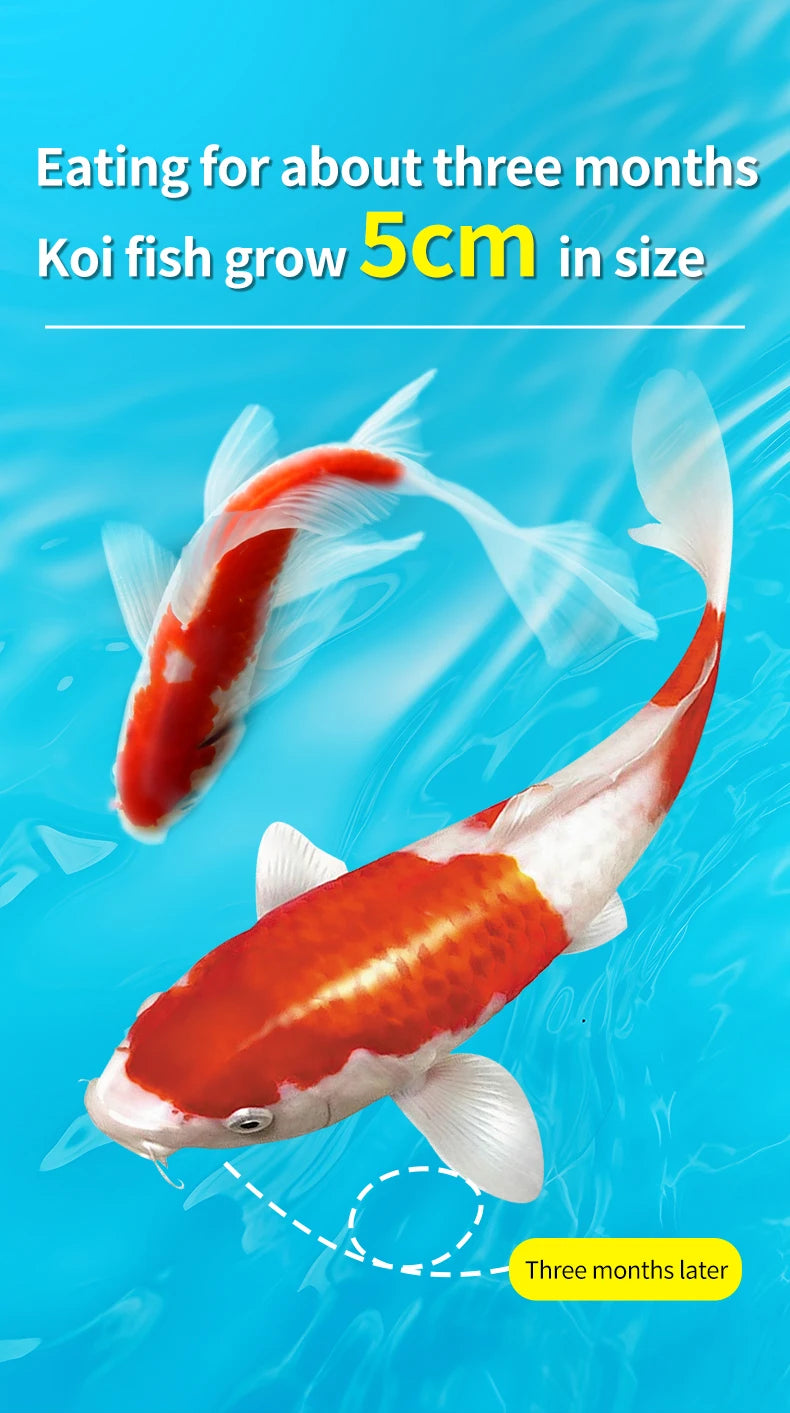Crazy Water Grass Koi Fish Feed 1.5MM 1.25KG Pellets