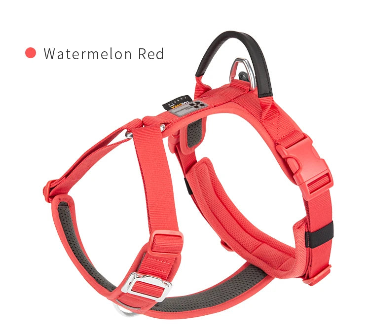 Small Combination No Pull Dog Harness Adjustable Nylon Reflective Vest for Comfortable Control Walking and Running Accessories