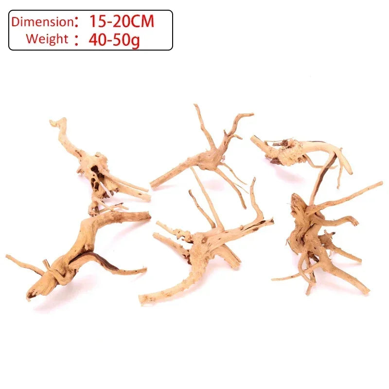 Natural Driftwood Fish Tank Decoration Root Tree Ornament