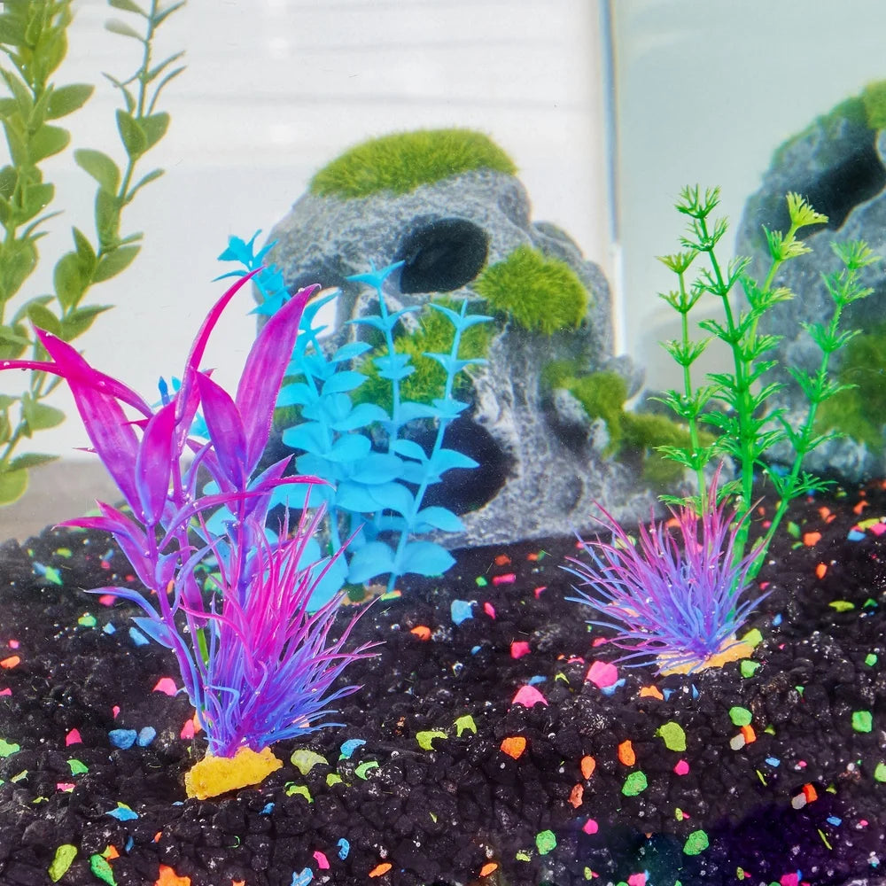 Aquarium Plant Value Pack 4 Inch Artificial Silicone Plants