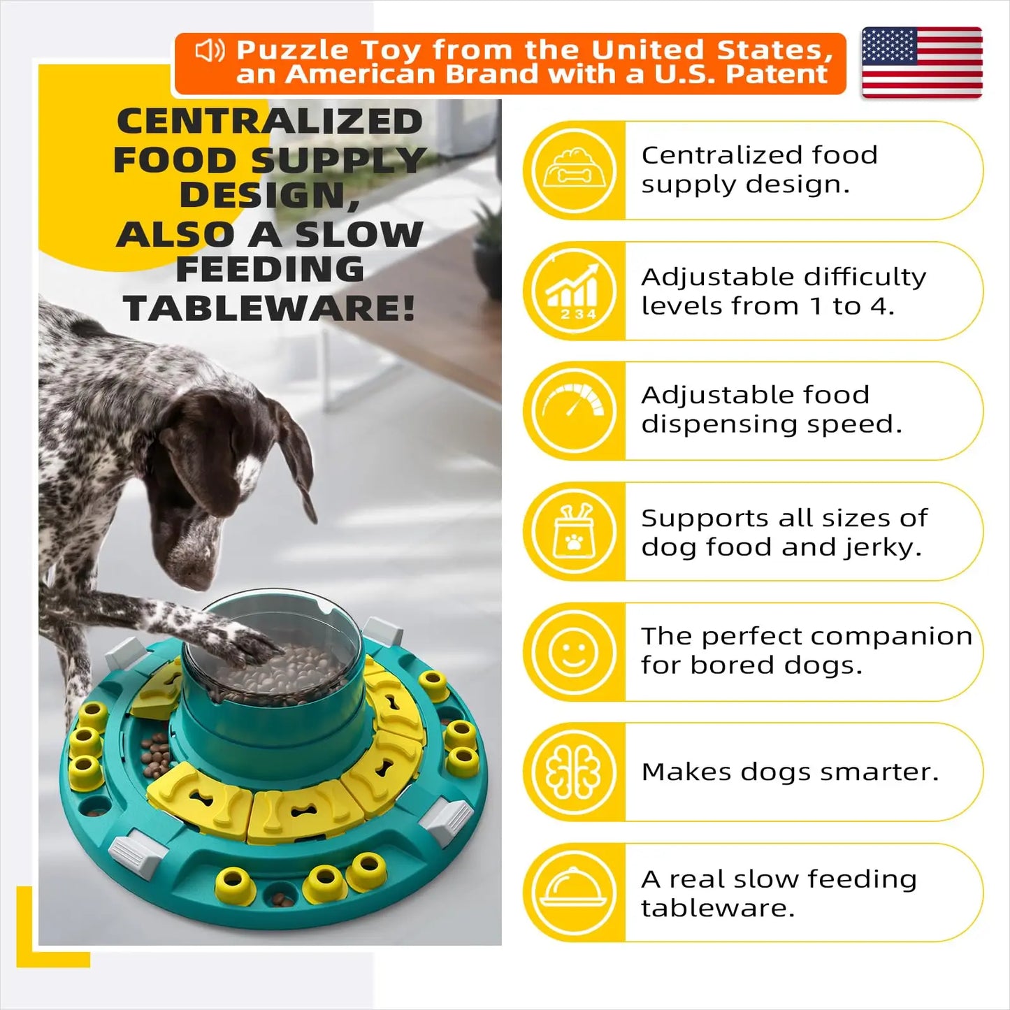 KADTC Dog Advanced Puzzle Toys Level 4 for Smart Dogs