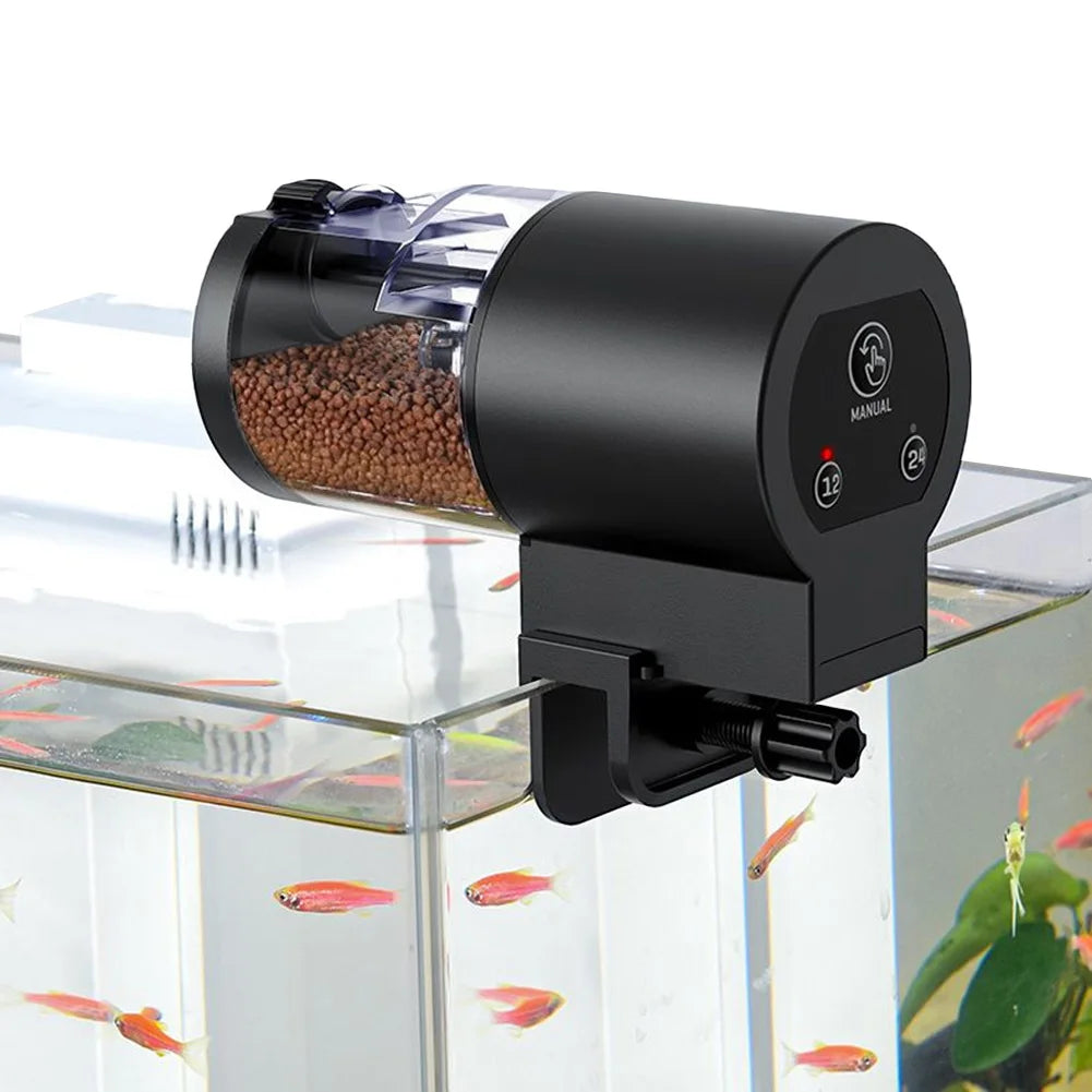 Auto Fish Tank Feeder Timer Dispenser For Large Aquariums