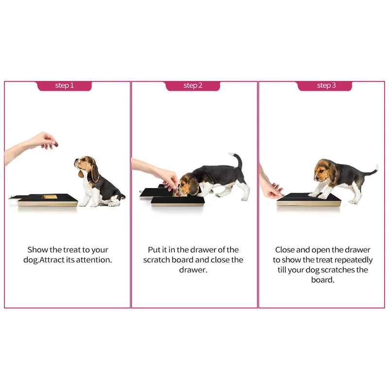 Pet Nail File Board Dog Paw Nail Scratch Pad Trimming Pads
