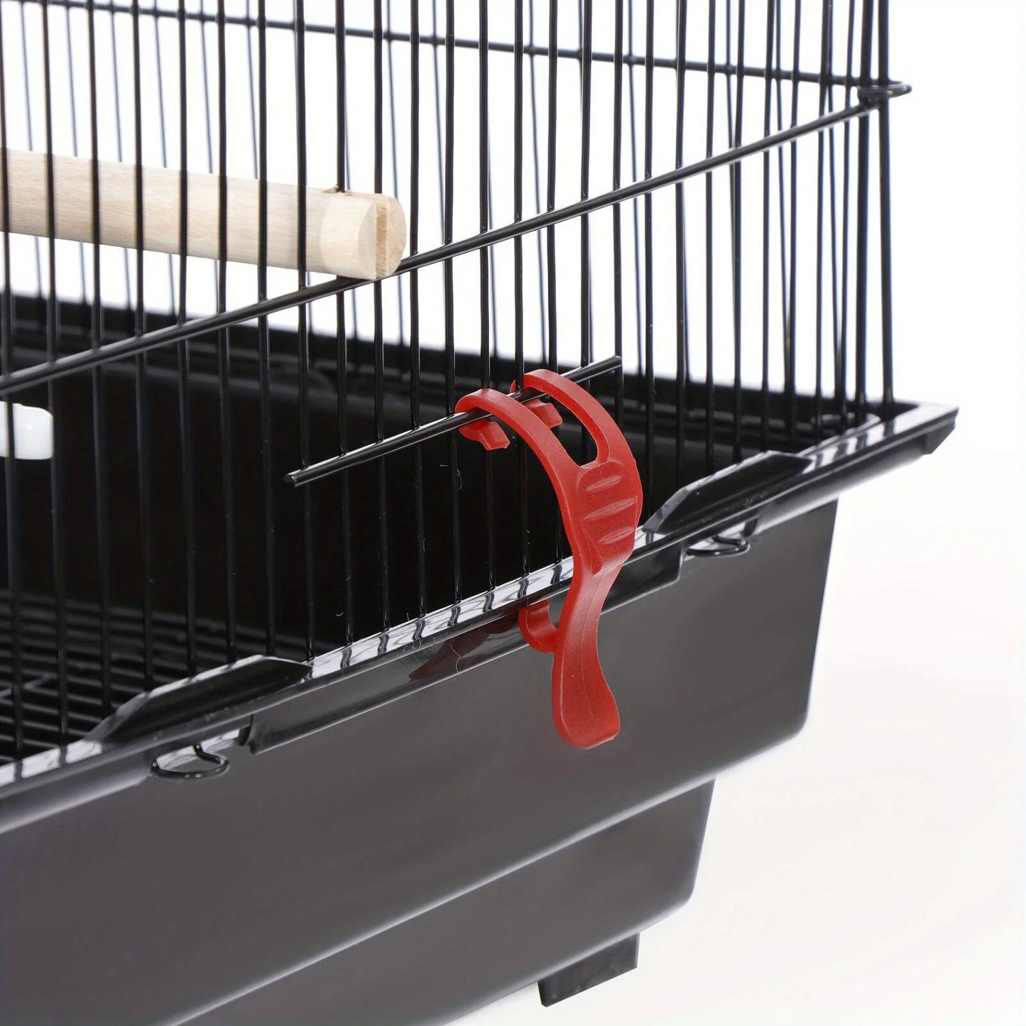 39 Inch Roof Top Large Bird Cage Flight Parrot Cockatiel Parakeet Cage with Toys