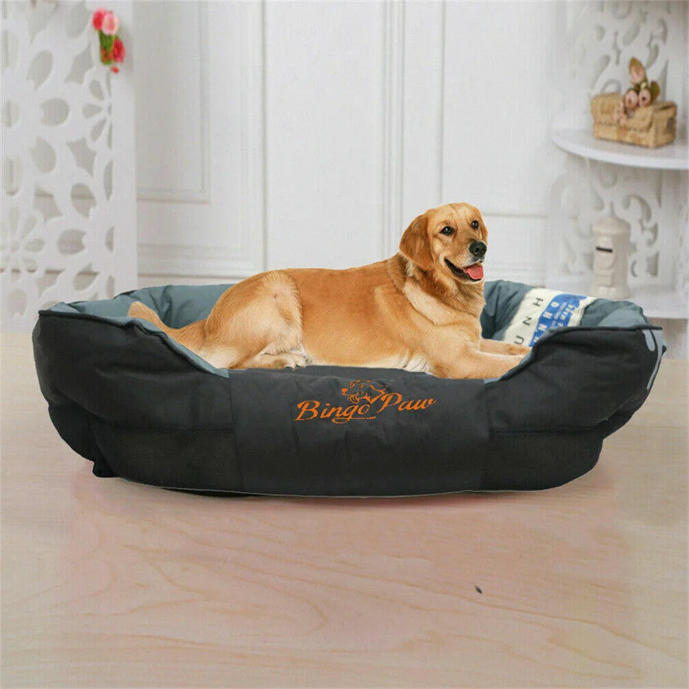 Waterproof XXL XL L Orthopedic Sofa Dog Bed Removable Cushion