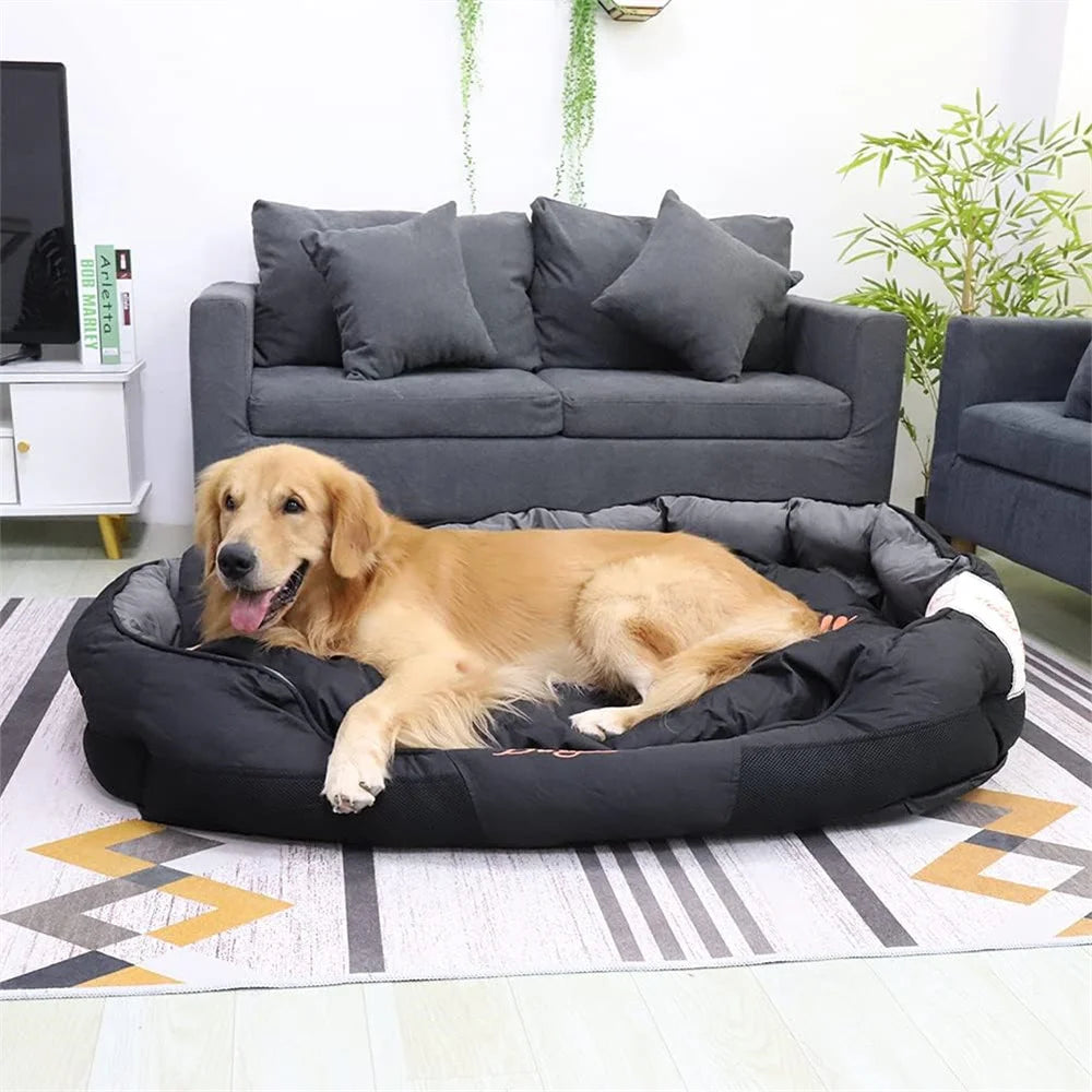 Waterproof XXL XL L Orthopedic Sofa Dog Bed Removable Cushion