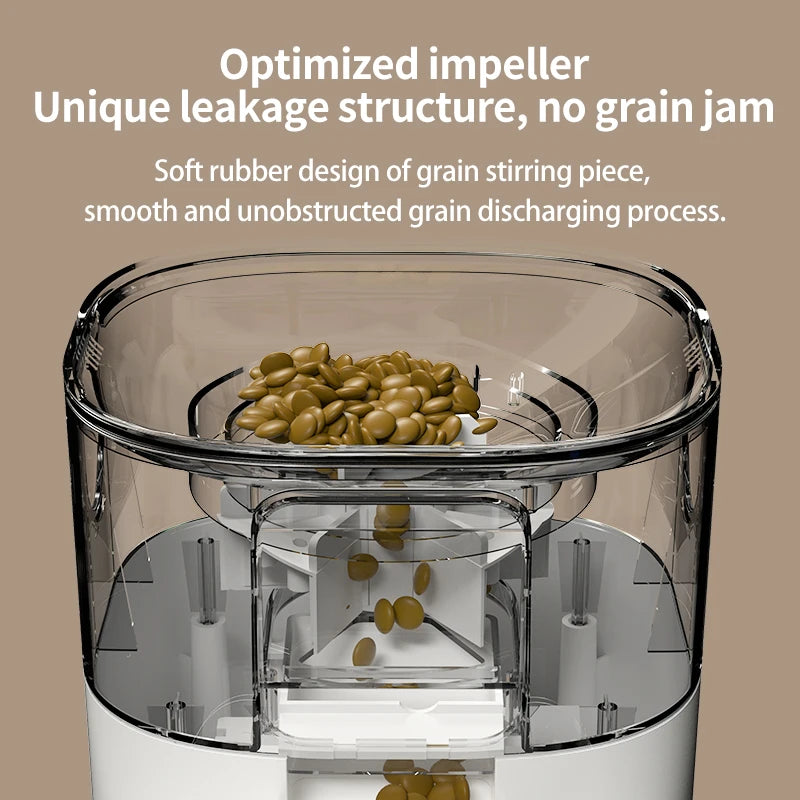 PAPIFEED Cat Double Bowl Smart Automatic Feeder 7L Capacity