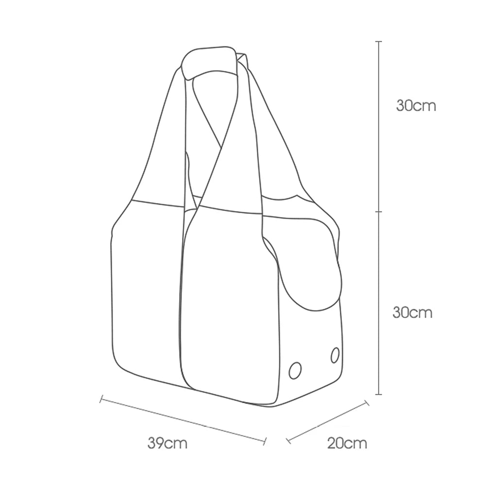 Breathable Cat Carrier Bag Portable Pet Transport Bag