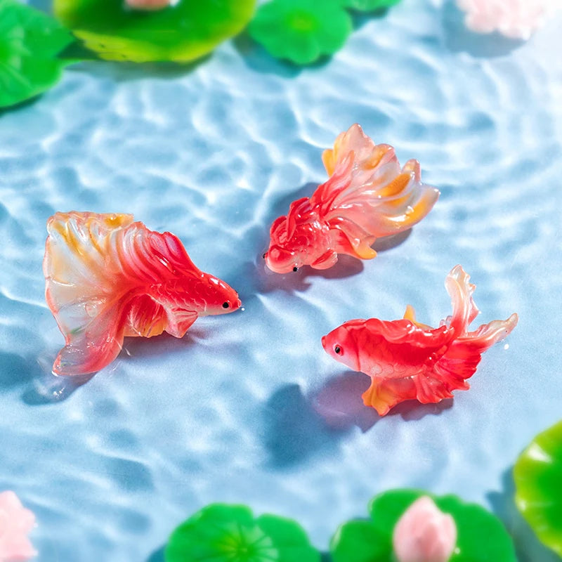 5 Pcs Artificial Aquarium Fish Decor Tank Decoration Accessories for Goldfish