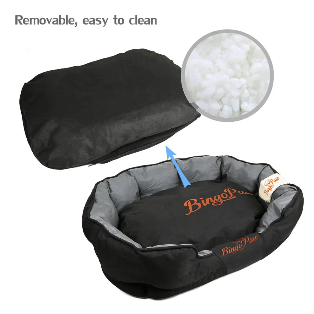 Waterproof XXL XL L Orthopedic Sofa Dog Bed Removable Cushion