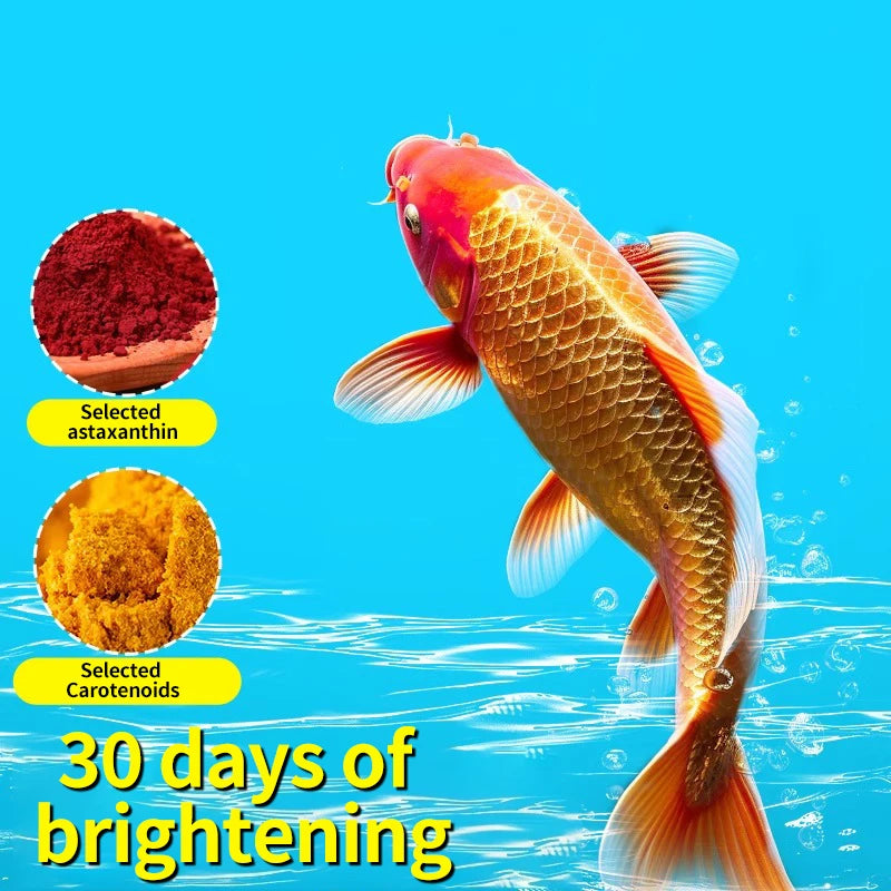 Crazy Water Grass Koi Fish Feed 1.5MM 1.25KG Pellets