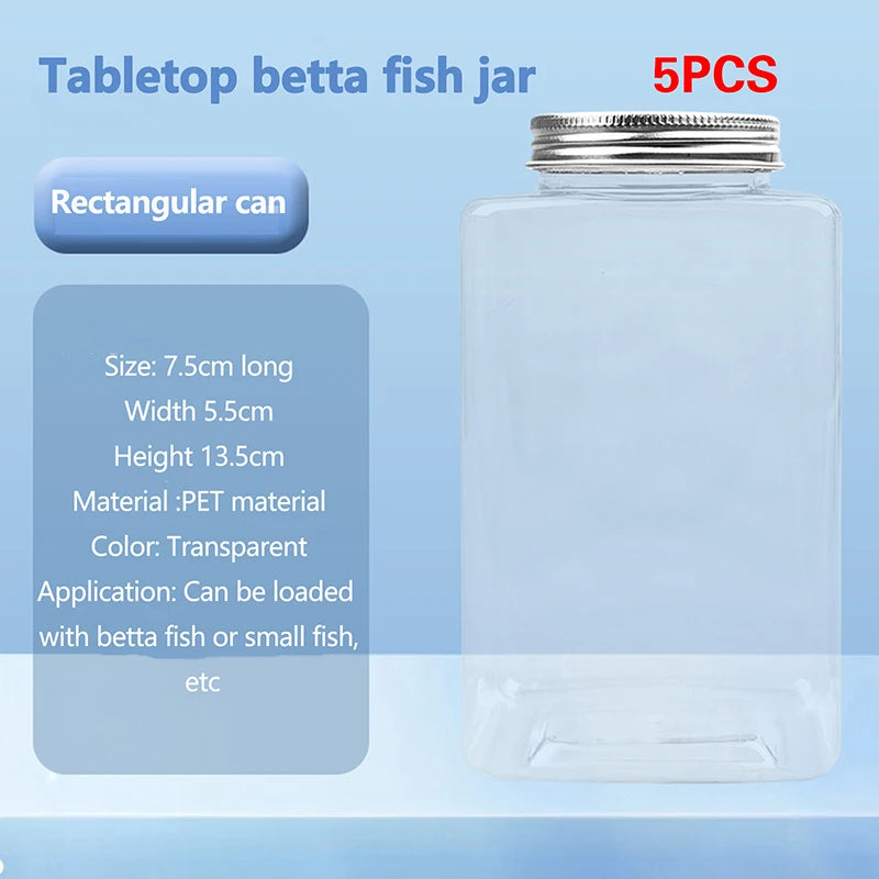 5 Pcs Aquarium Fish Breeding Box Durable Fish Tank Guppy Breeding Isolation Box Clear Hatching Incubator Box for Aquarium