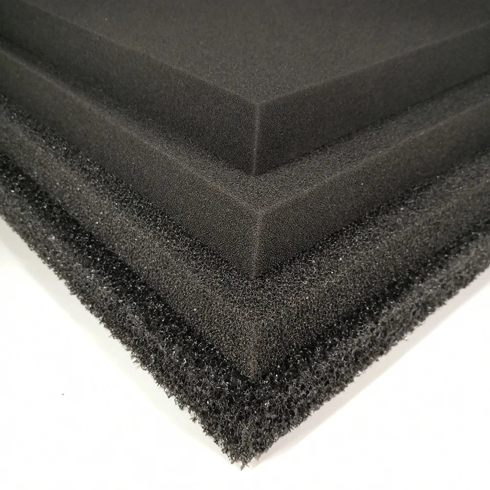 15 25 35 50ppi Aquarium Biochemical Cotton Filter Practical Aquarium Pond Foam Sponge Filter Black Multi-size Aquarium Supplies