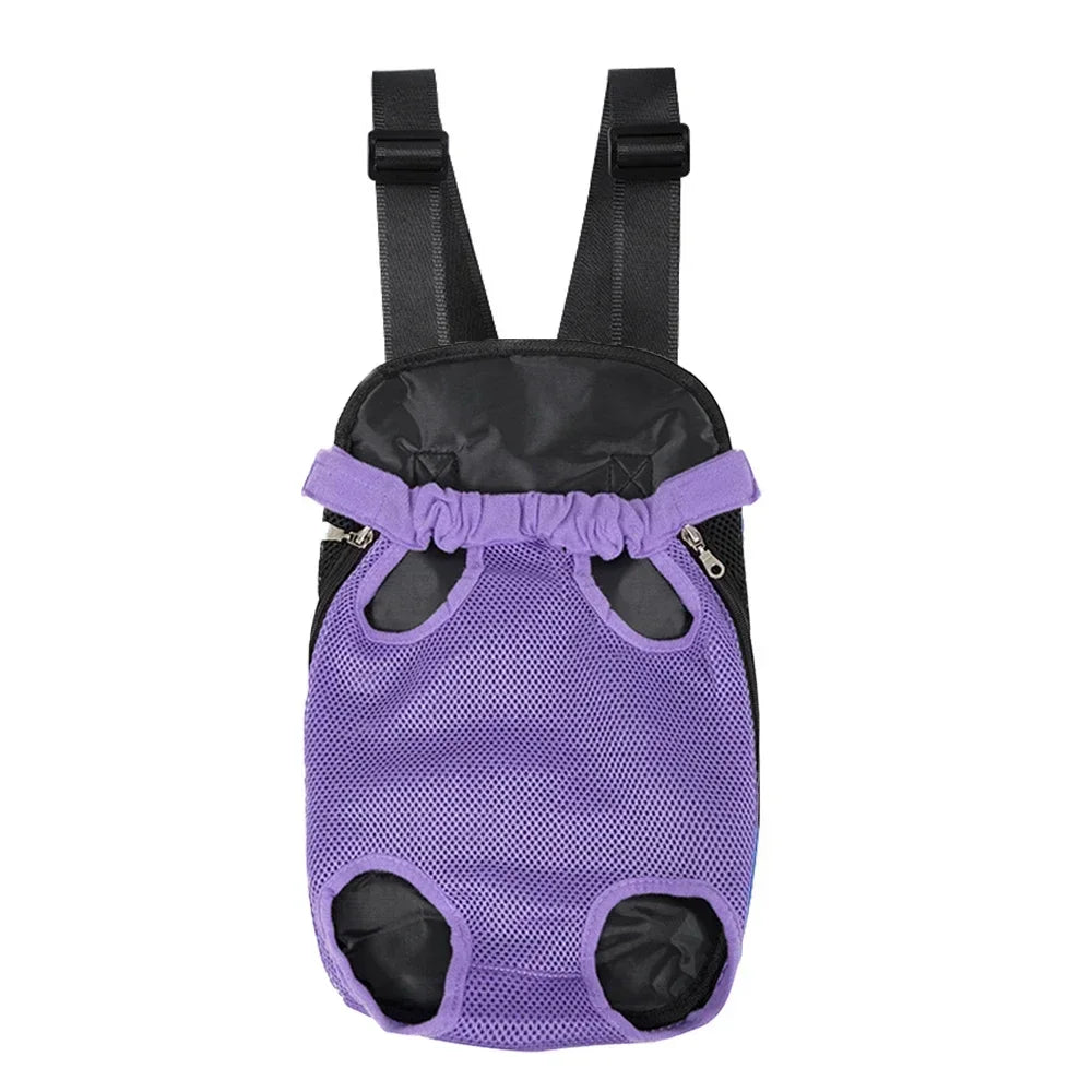 New Outdoor Camouflage Breathable Dog Mesh Backpack Carrier