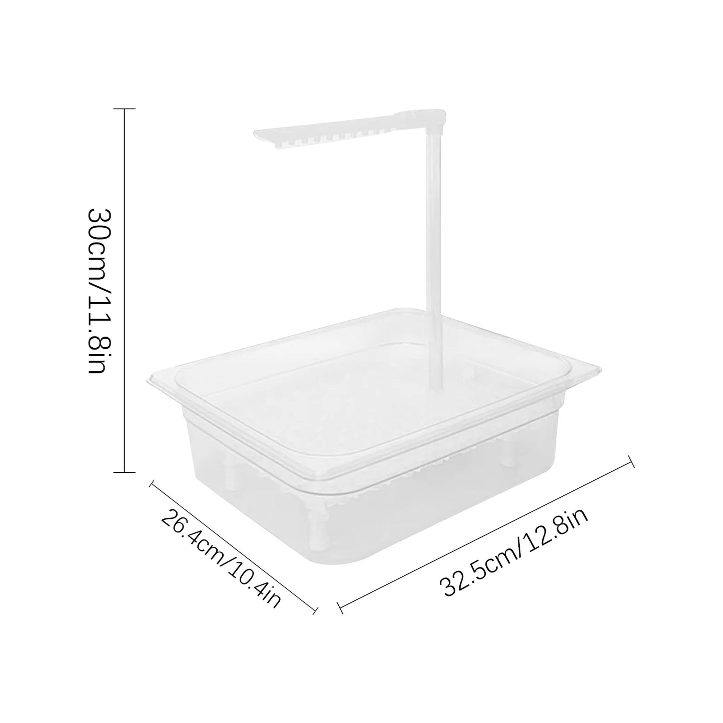 Parrot Automatic Bathtub Bird Bath Circulating Water Shower Pet Bird Cleaning Bath Tub