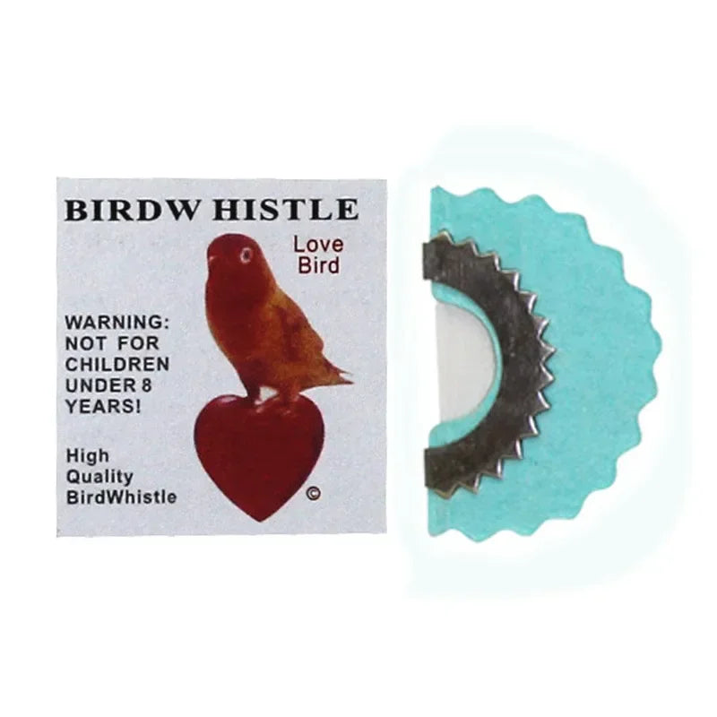1pc Bird Whistle That Fits Inside Mouth Hiden Magic Tweeting Noisemaker Toy Tricks Gag Bird Caller Bird Training Supplies