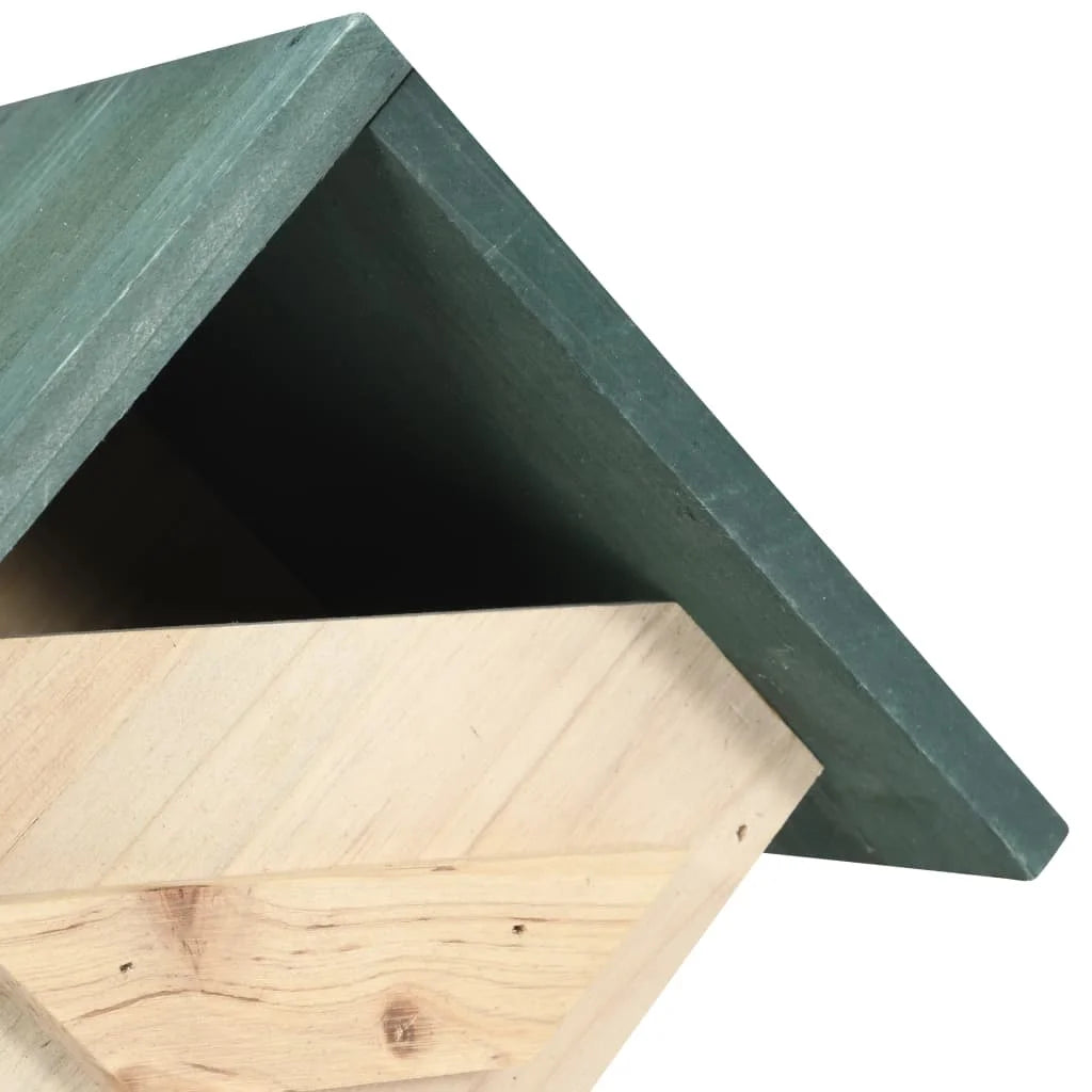 Bird Houses 4 Pcs 9.4 Inch x 6.3 Inch x 11.8 Inch Firwood
