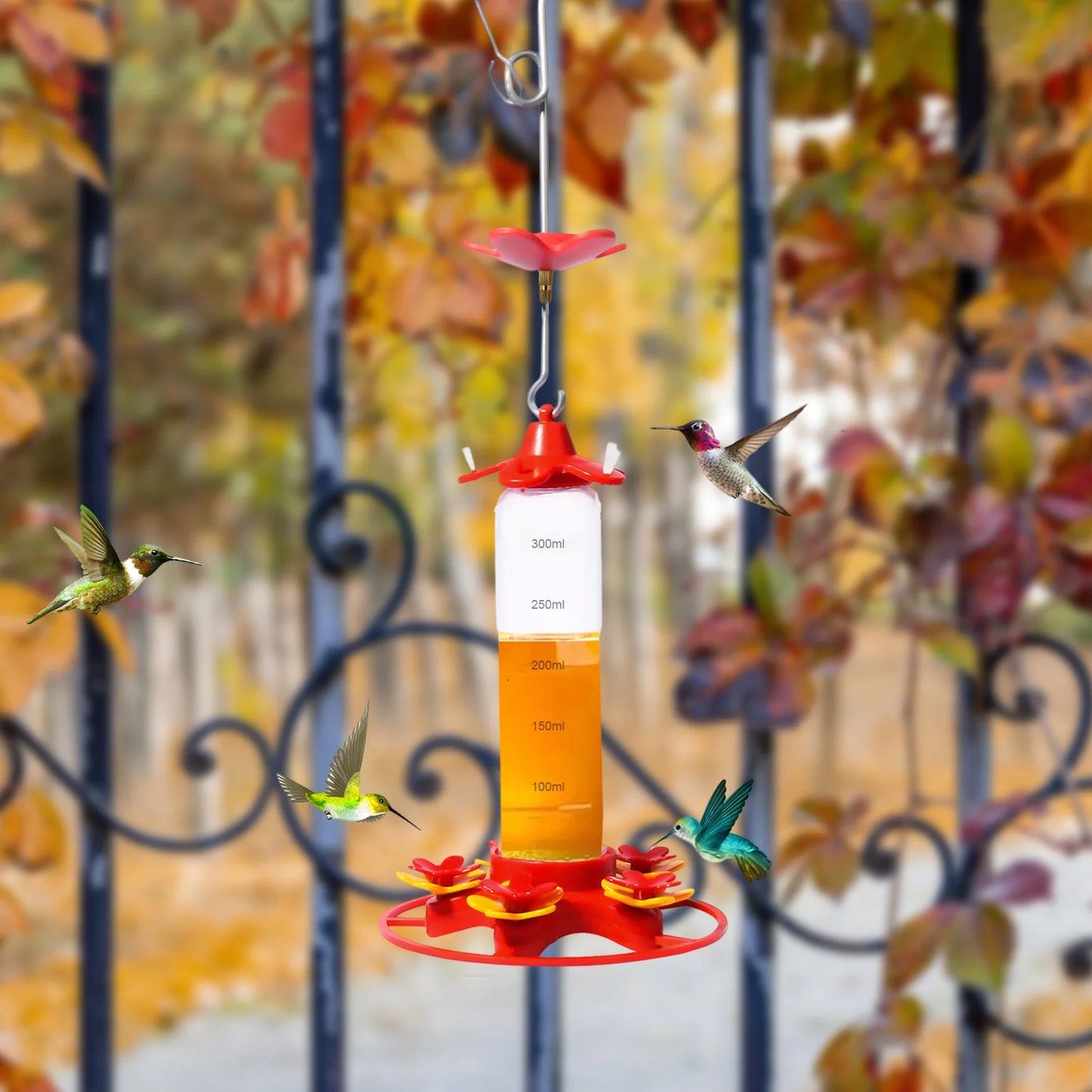 Hummingbird Water Feeders Hanging Garden Hummingbird Drinker