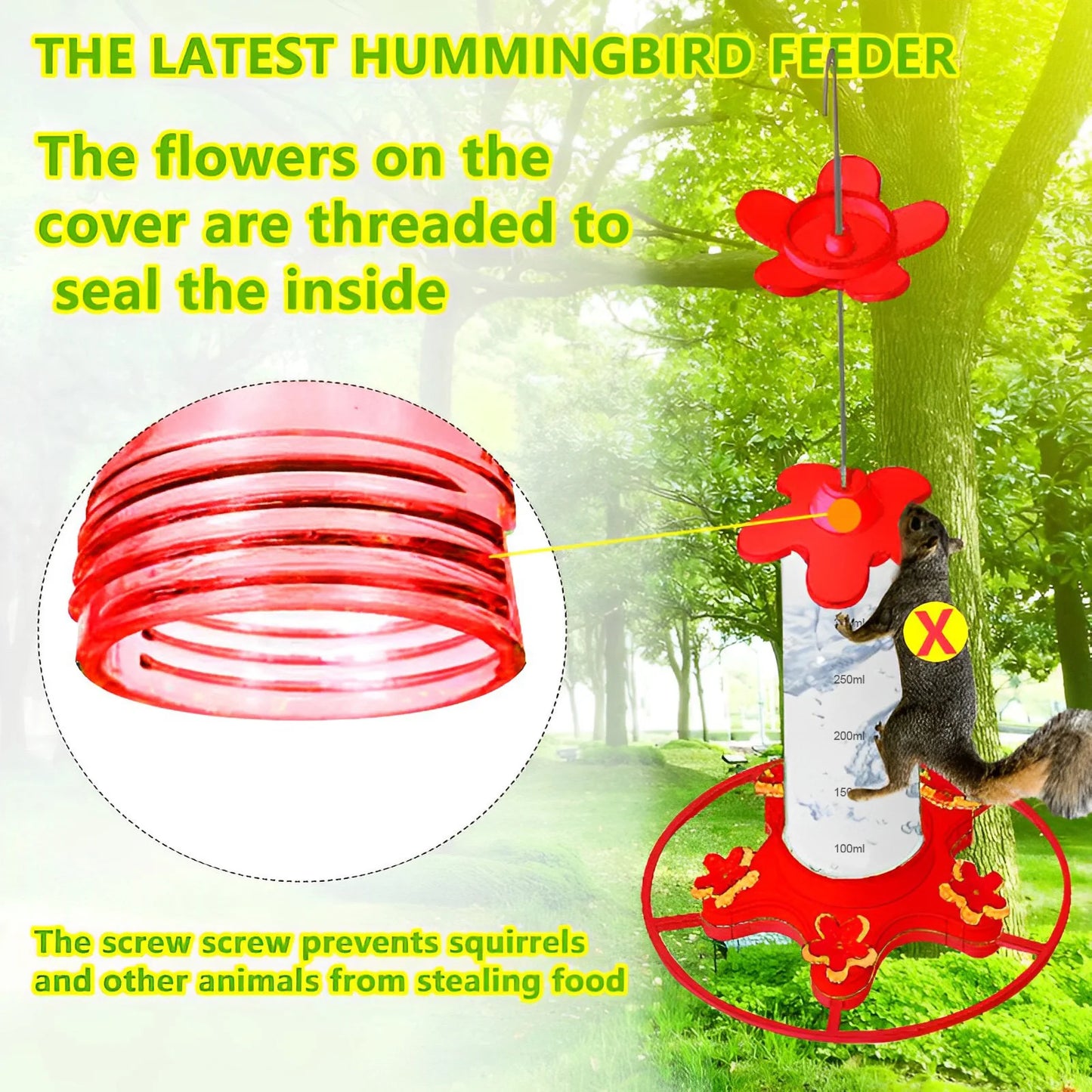 Hummingbird Water Feeders Hanging Garden Hummingbird Drinker