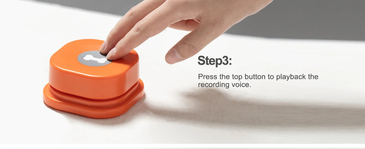 Mewoofun Dog Buttons with Rubber Mat Recordable Talking Set