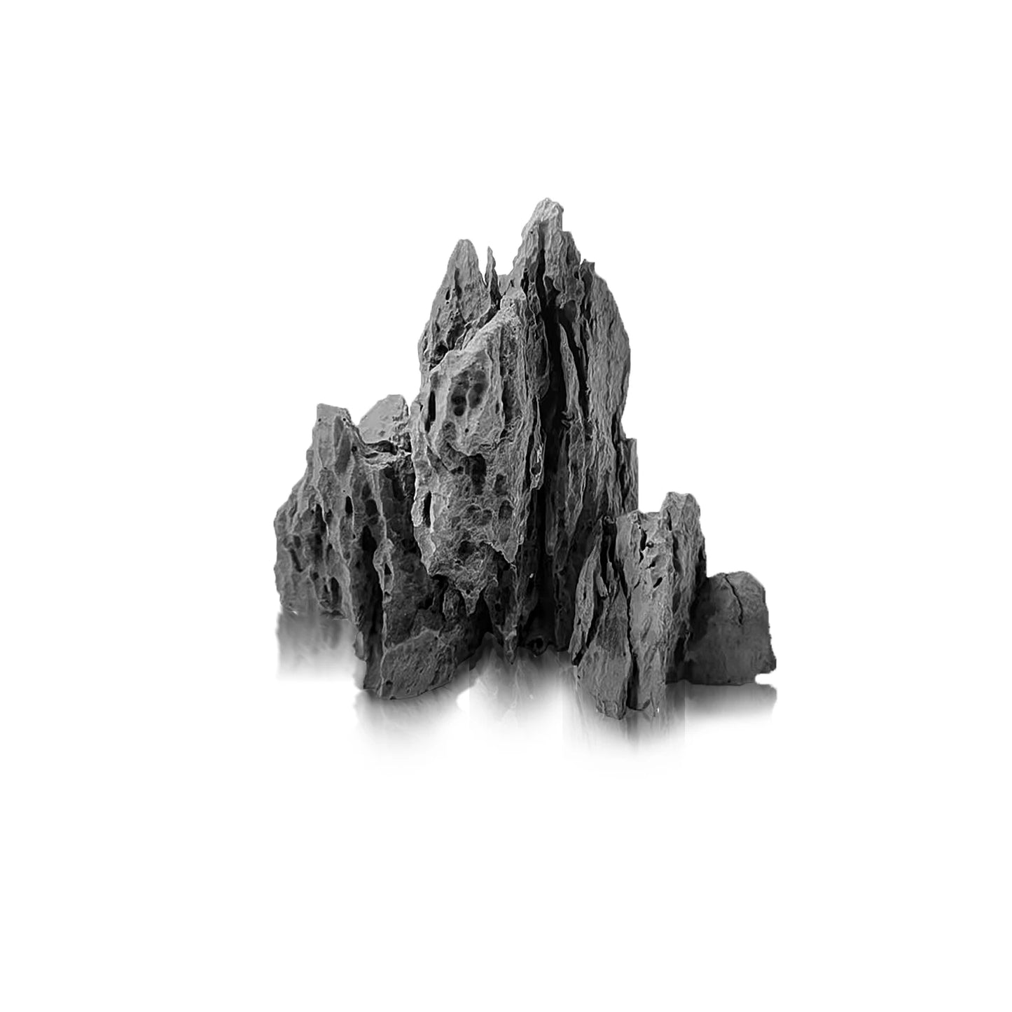 FZONE Aquarium Resin Seiryu Stone Model PH Nature Aquarium Rocks for Aquascaping and Micro Landscapes