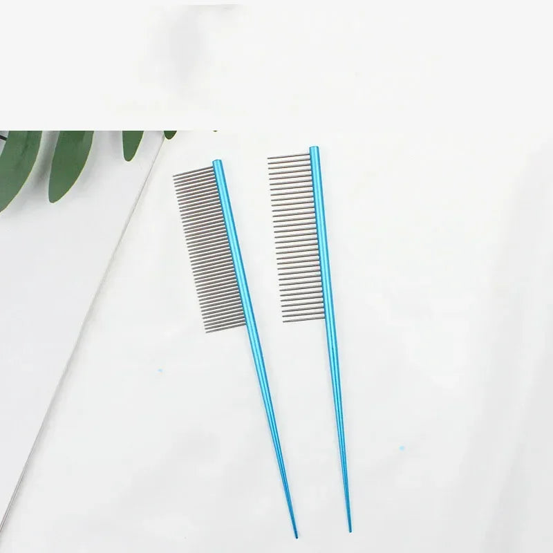Pet Grooming Comb Undercoat Rake Tool for Cats and Dogs Easy Tangle Removal for Small Medium and Large Breeds