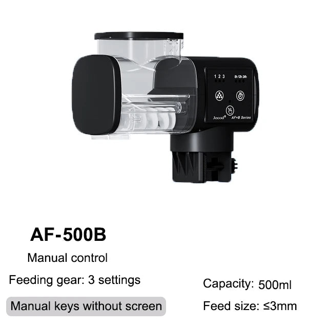 Jebao Automatic Fish Tank Feeder Intelligent Aquarium Feeding Digital Timing High Capacity Fish Feeder Fishbowl Accessories