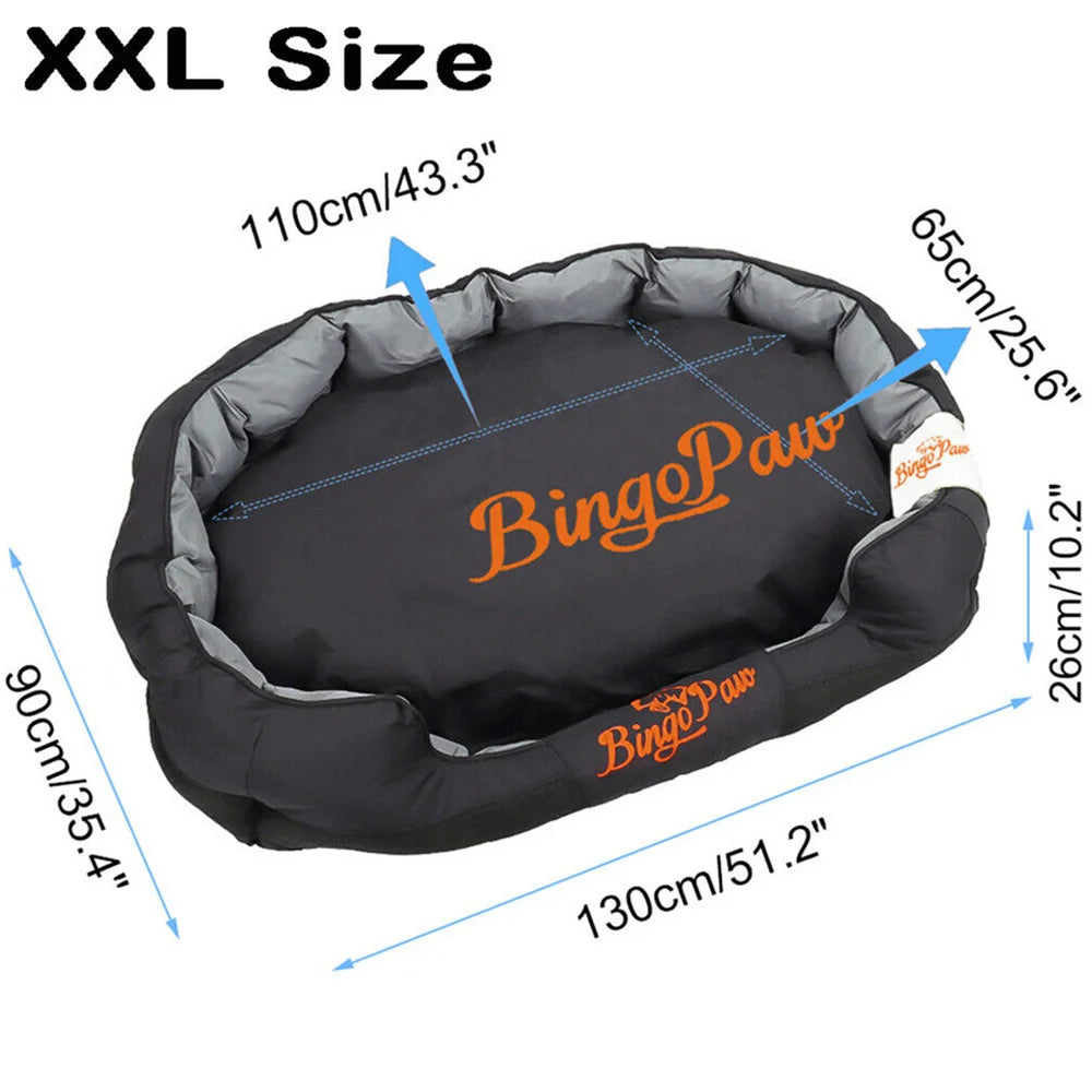 Waterproof XXL XL L Orthopedic Sofa Dog Bed Removable Cushion