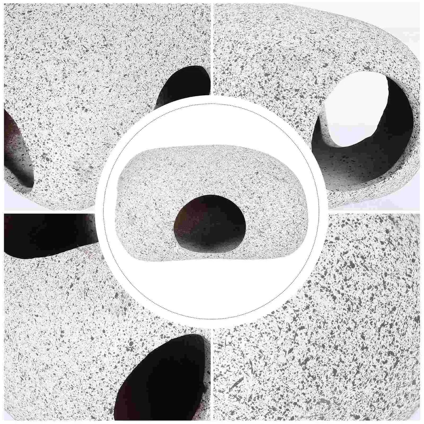 Ceramic Fish Eluding House Hiding Tank Cave Aquarium Shrimp Decoration Breeding Cave Pet Product Safe Easy