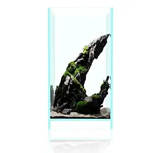 Rimless Low Iron Fish Tank Ultra-White Translucent Glass Verso Series Nano Shallow Pond Levitating Floating Air Aquarium