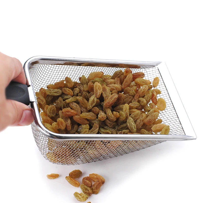 Pet Cleaning Tools Stainless Steel Feces Shovel Cat Litter Shovel Reptile Lizard Sand Shovel Mesh Screen Fecal Spoon