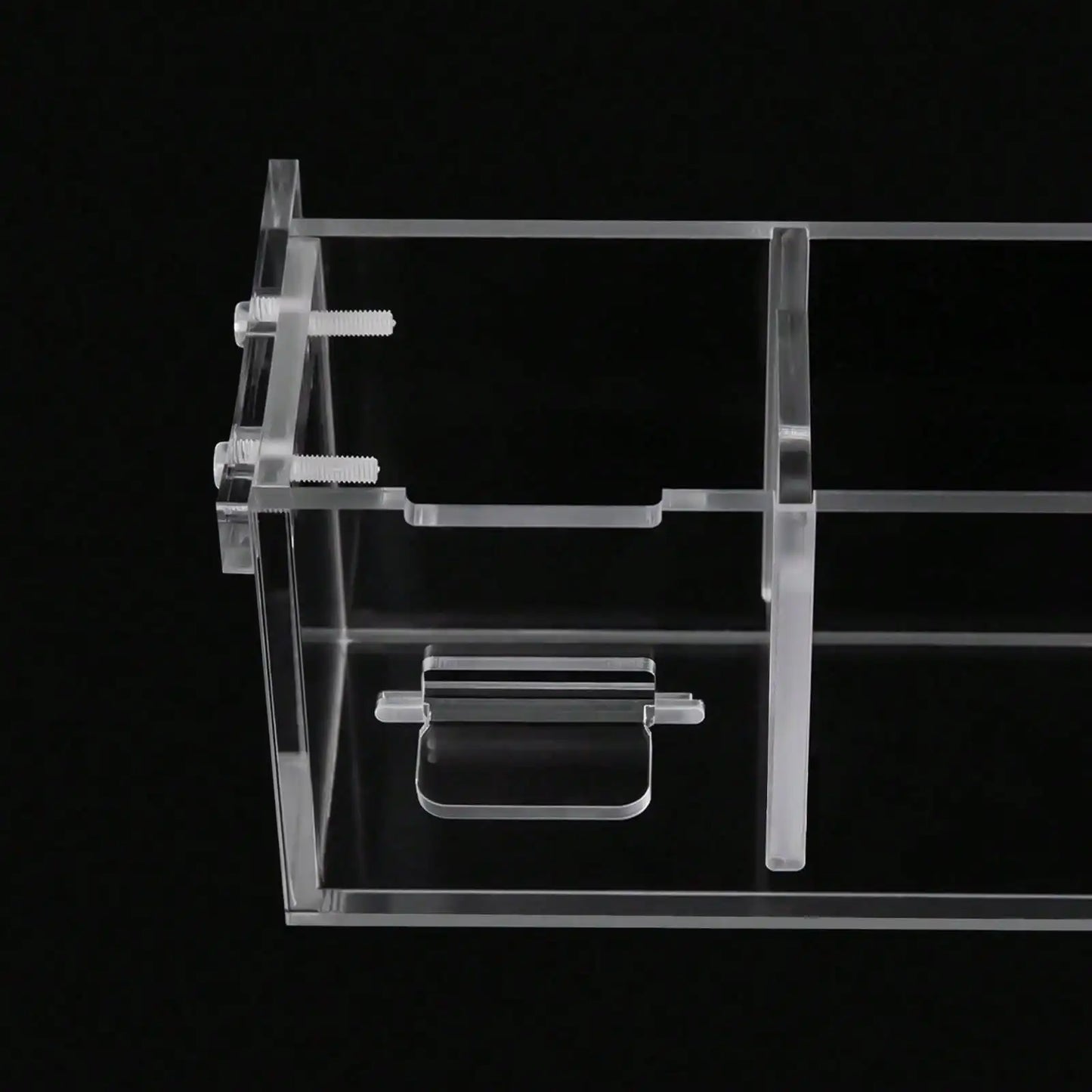 6 Grids Transparent Acrylic Aquarium Fish Tank External Hang On Filter Box
