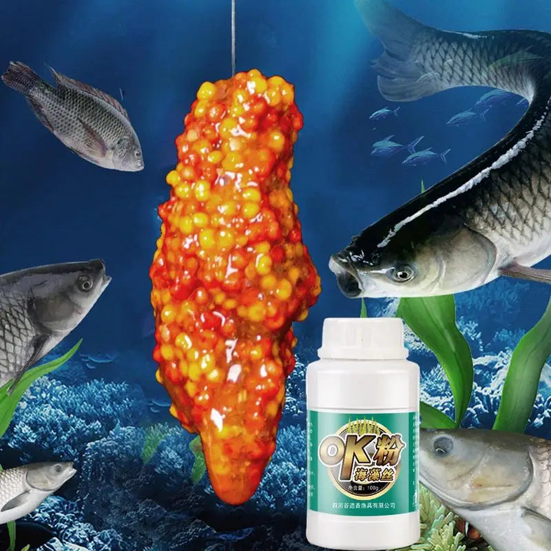 Bait Fish Additive Black Pits Seaweed Fishing Lure Attractant Enhancer for Practical Anglers