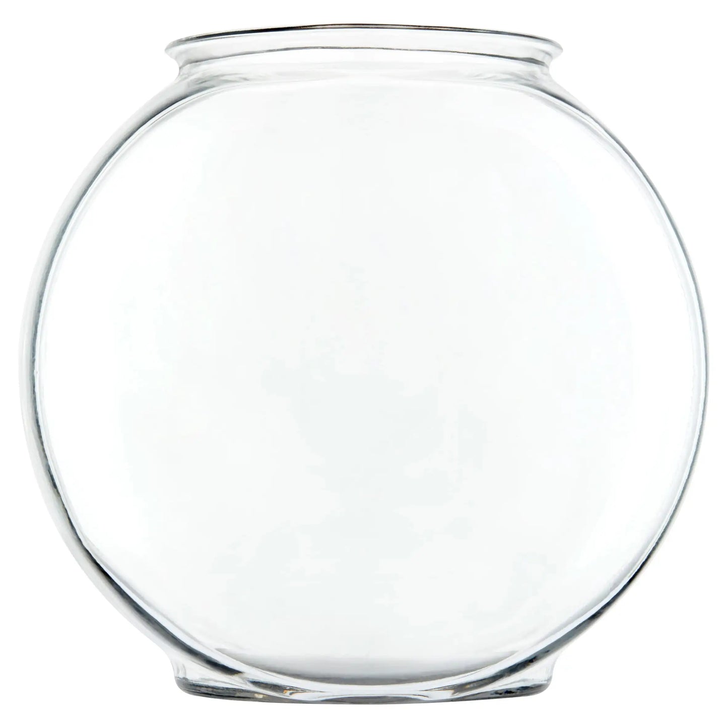 Drum Glass Fishbowl Clear Aquarium Bowl Betta Fish Tank Goldfish Bowl for Home Decor