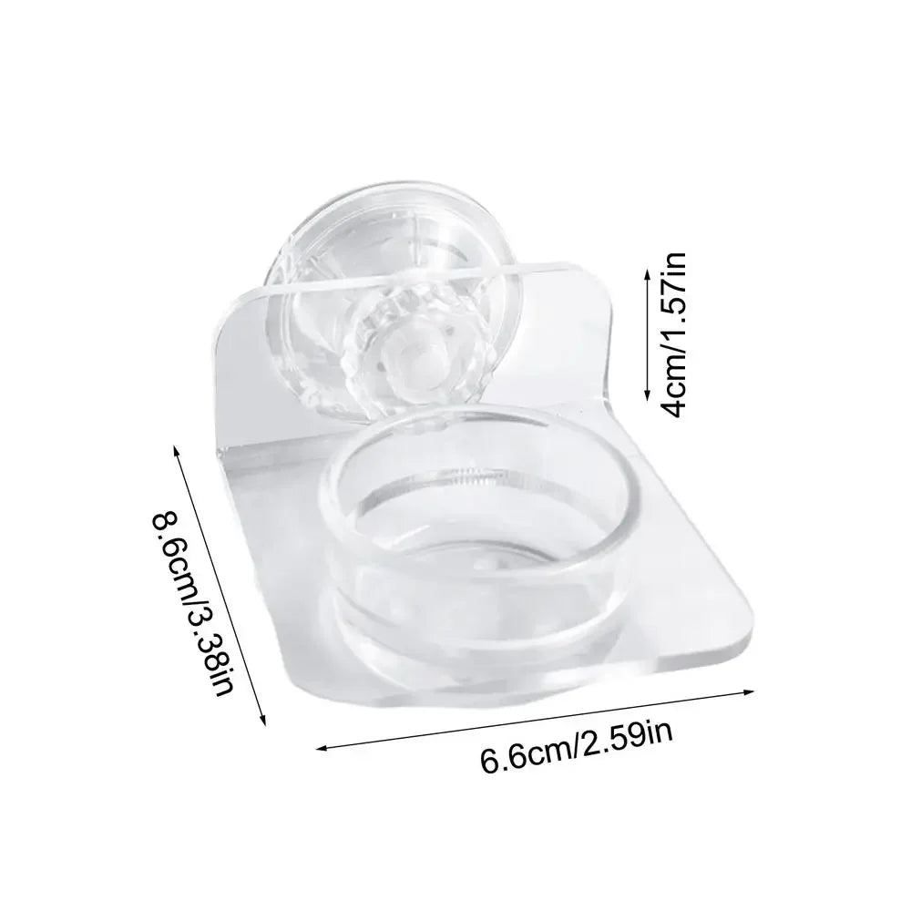 Magnetic Reptile Feeding Ledge Suction Cup Tray Geckos