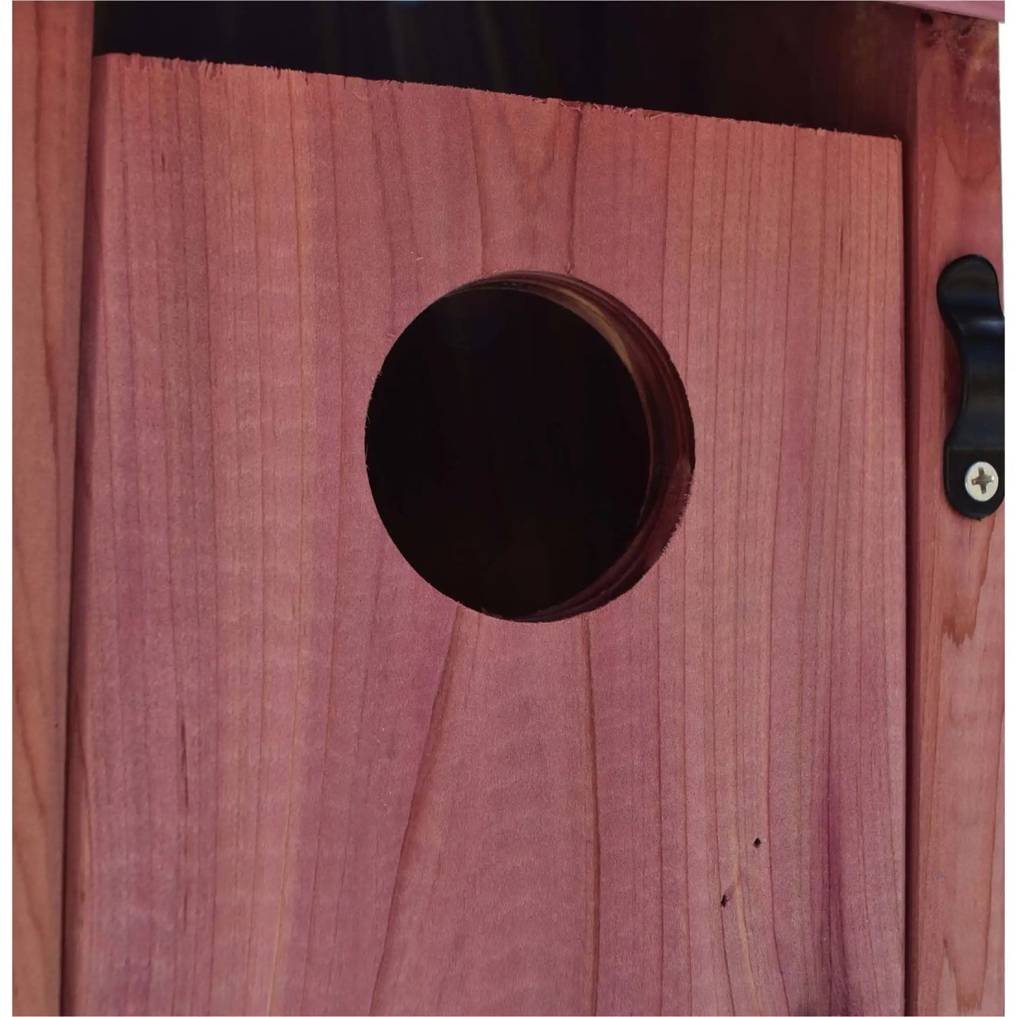 2-Pack 13 Inch Tall Red Cedar Bluebird House For Garden And Yard Nesting