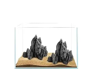 FZONE Aquarium Resin Seiryu Stone Model PH Nature Aquarium Rocks for aquascaping, Micro-Landscapes